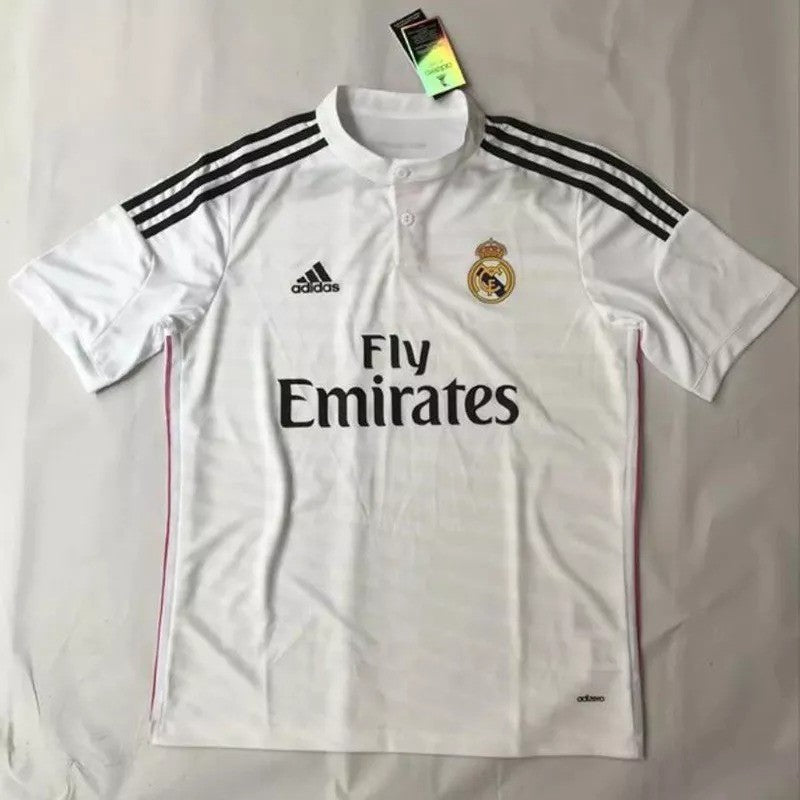 Retro 14/15 Real Madrid Home Soccer Jersey