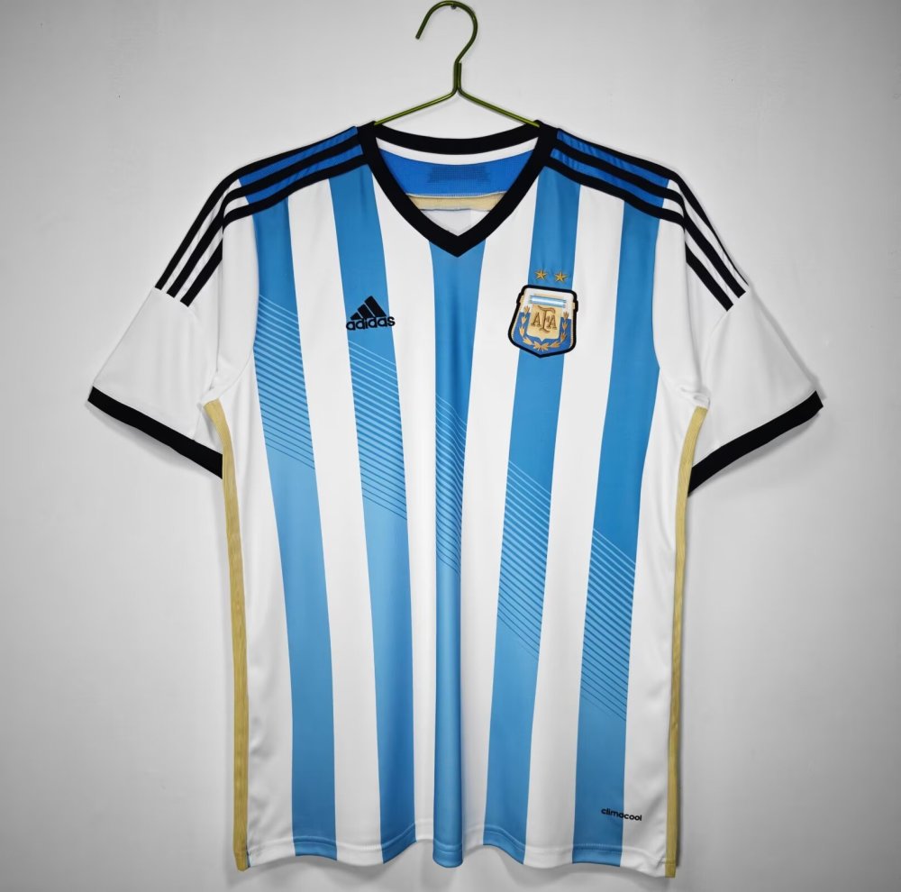 Retro 14/15 Argentina Home Soccer Jersey