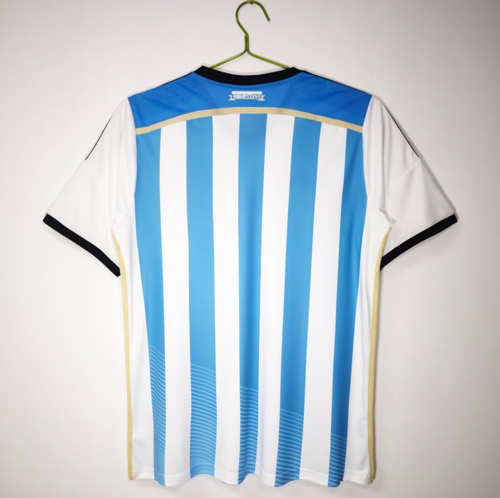 Retro 14/15 Argentina Home Soccer Jersey