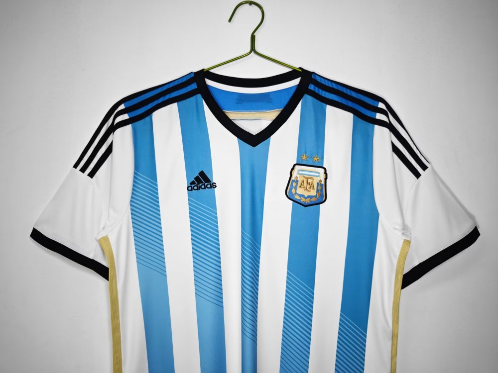 Retro 14/15 Argentina Home Soccer Jersey