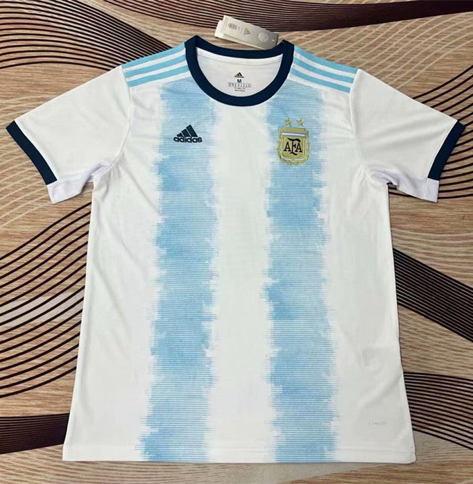 Retro 2019 Argentina Home Soccer Jersey