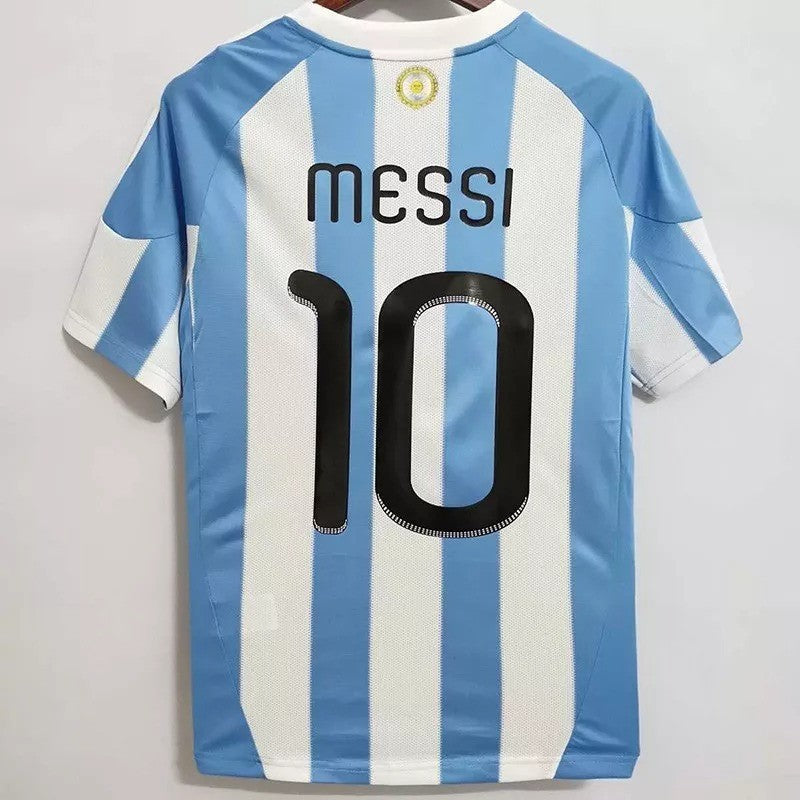 Retro 2010 Argentina Home Soccer Jersey