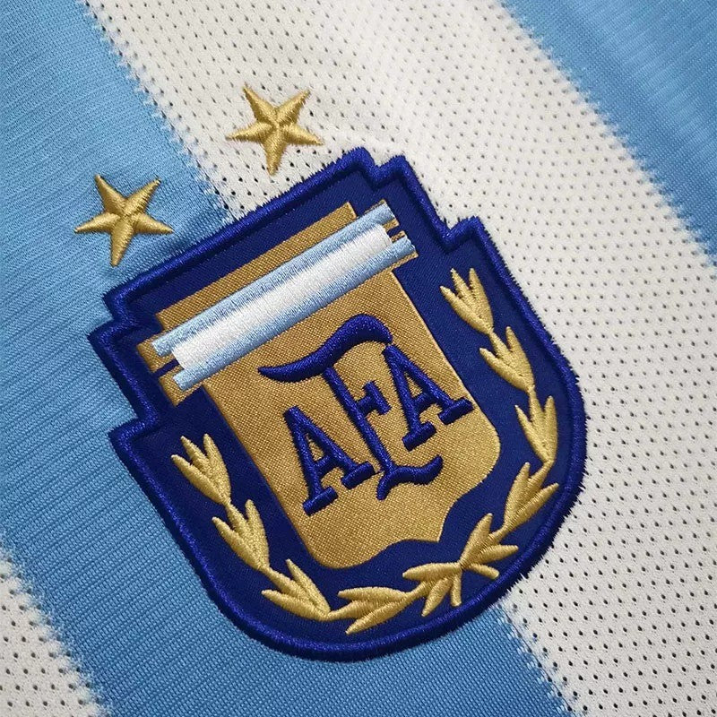 Retro 2010 Argentina Home Soccer Jersey