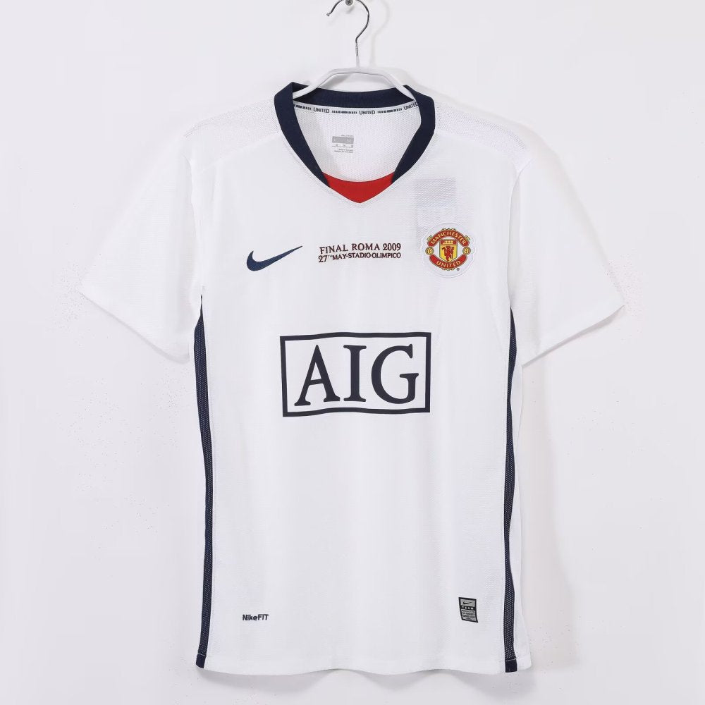 Retro 08/09 Manchester United Away Soccer Jersey