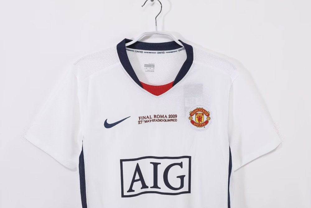 Retro 08/09 Manchester United Away Soccer Jersey