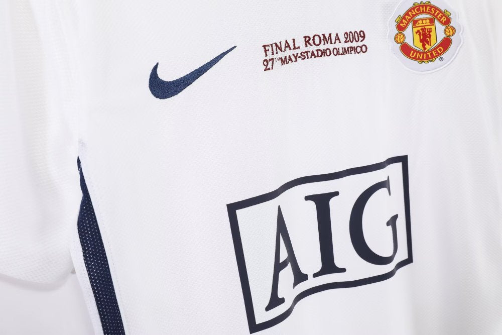 Retro 08/09 Manchester United Away Soccer Jersey