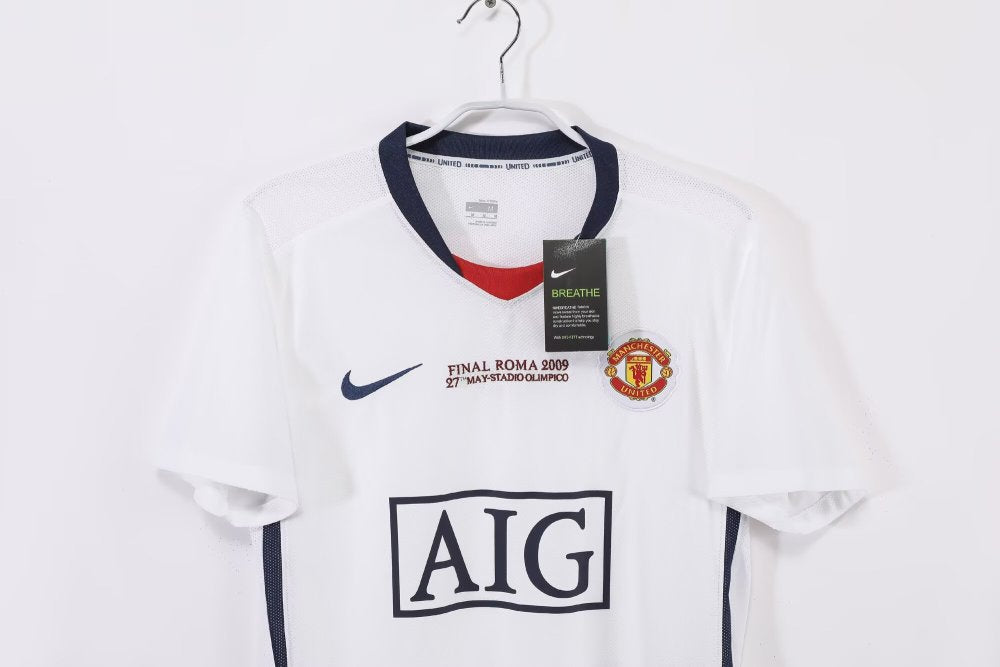 Retro 08/09 Manchester United Away Soccer Jersey