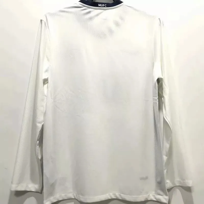 Retro 08/09 Manchester United Away Long Sleeve Soccer Jersey