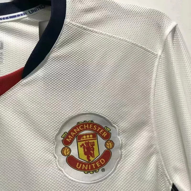 Retro 08/09 Manchester United Away Long Sleeve Soccer Jersey