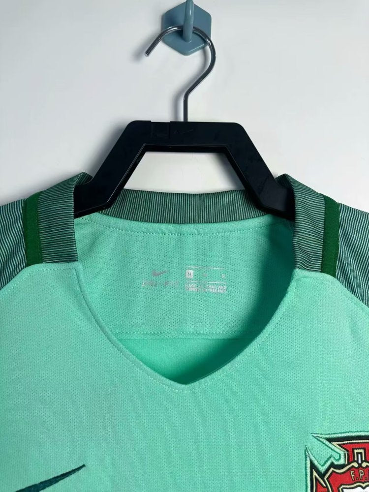 Retro 2016 Portugal Away Soccer Jersey