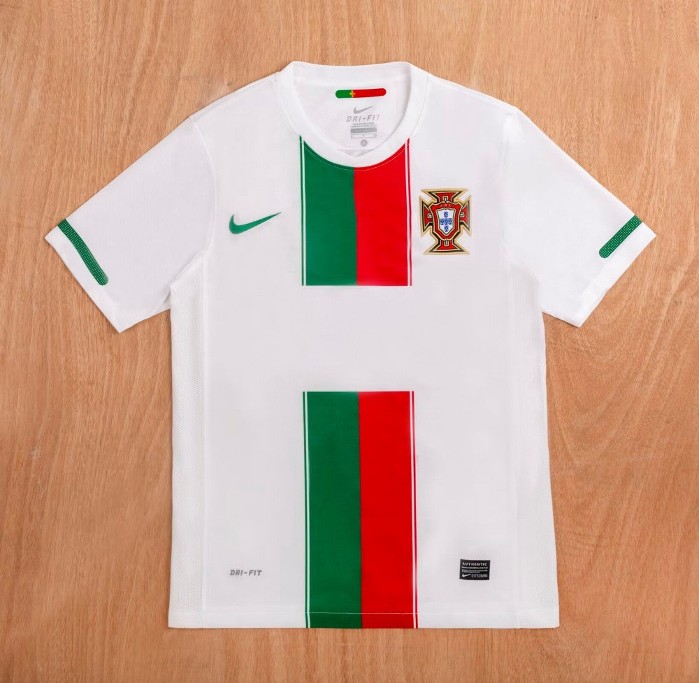 Retro 2010 Portugal Away Soccer Jersey