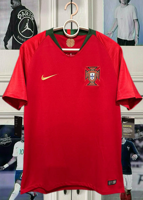 Retro 2018 Portugal Home Soccer Jersey