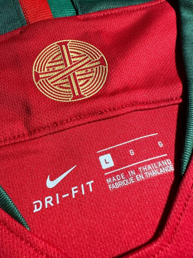 Retro 2018 Portugal Home Soccer Jersey