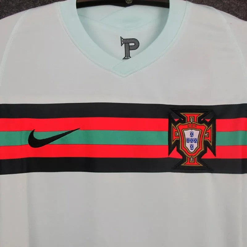 Retro 2020 Portugal Away Soccer Jersey