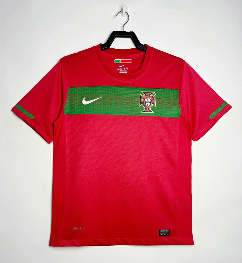 Retro 2010 Portugal Home Soccer Jersey