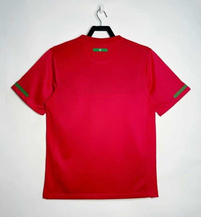 Retro 2010 Portugal Home Soccer Jersey