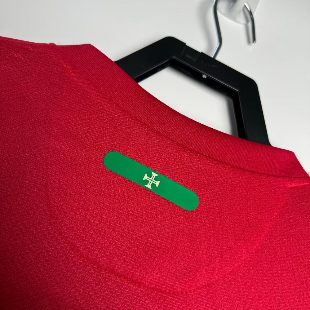 Retro 2010 Portugal Home Soccer Jersey