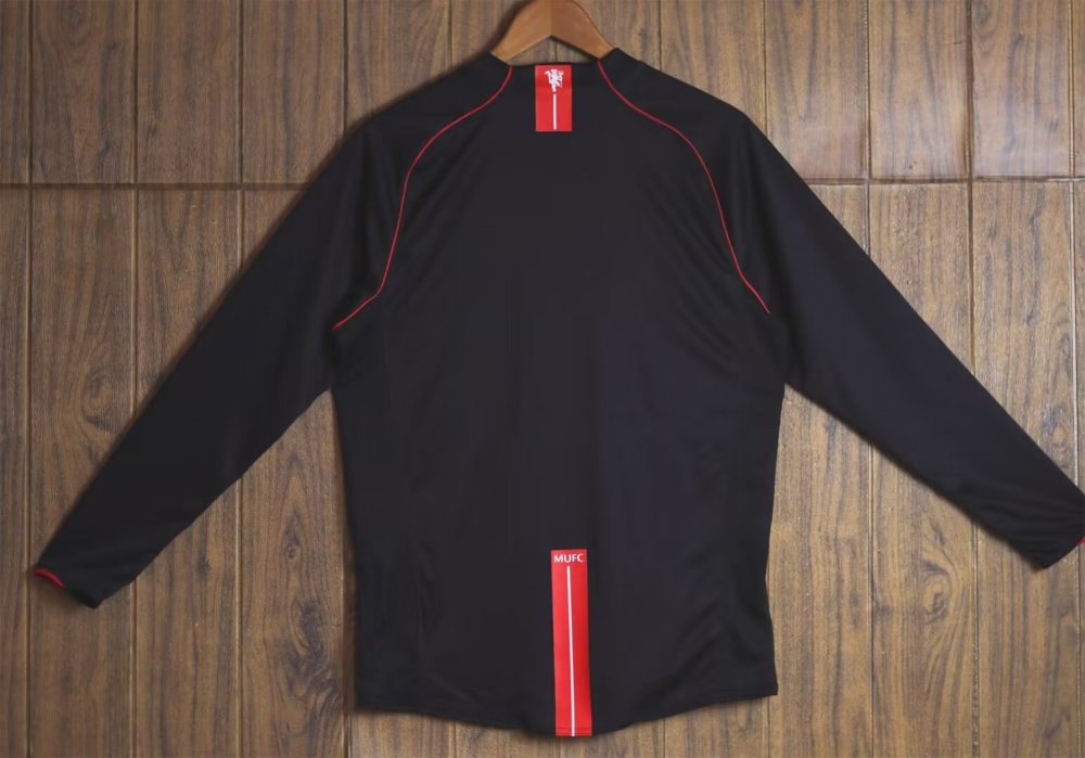 Retro 07/08 Manchester United Third Long Sleeve Soccer Jersey