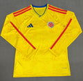 2026 World Cup Colombia Home Long Sleeve Jersey front