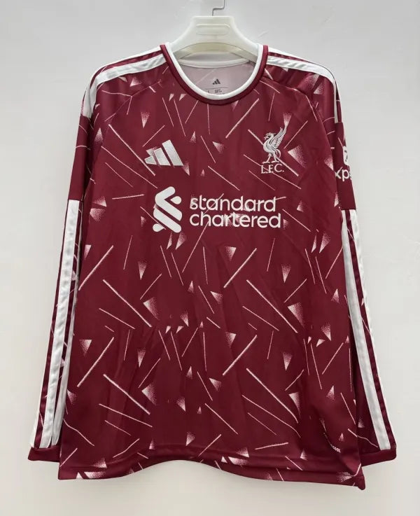 26/27 Liverpool Home Long Sleeve Jersey
