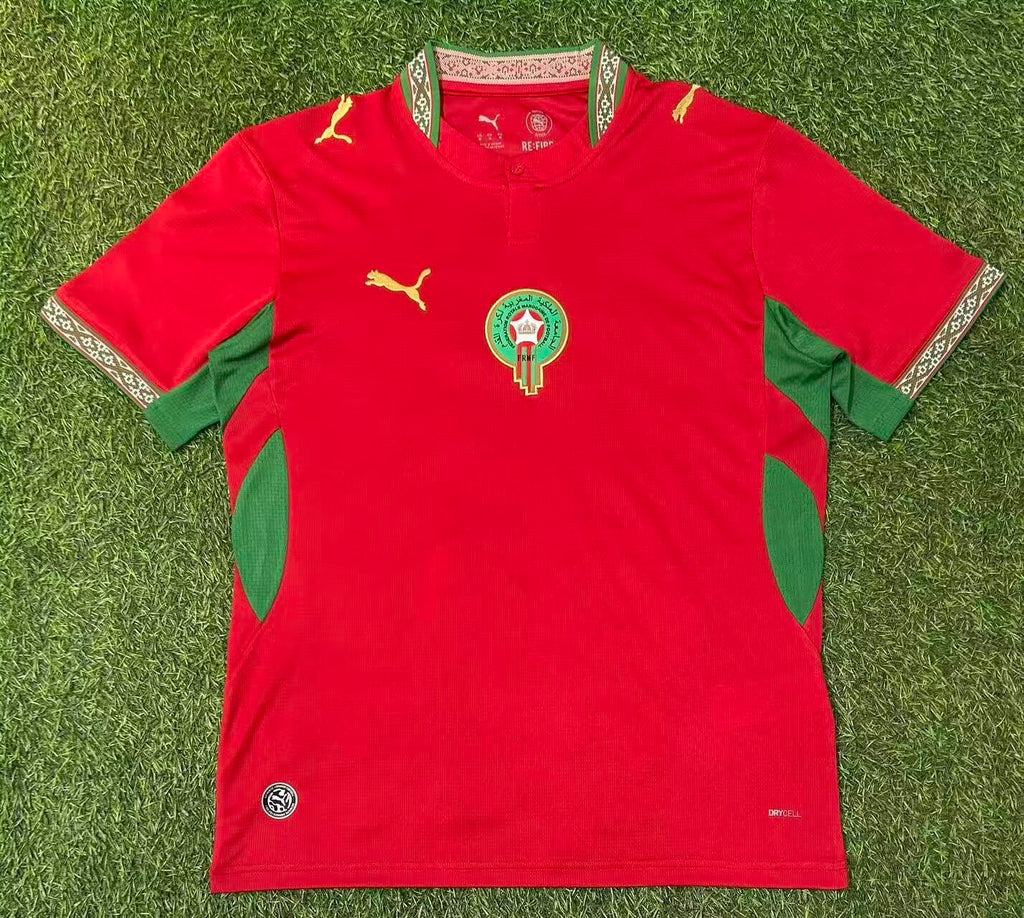 2026 World Cup Morocco Home Jersey front